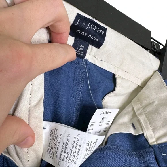 J. Crew Flex Slim Fit Chino Pants - Picture 7 of 7